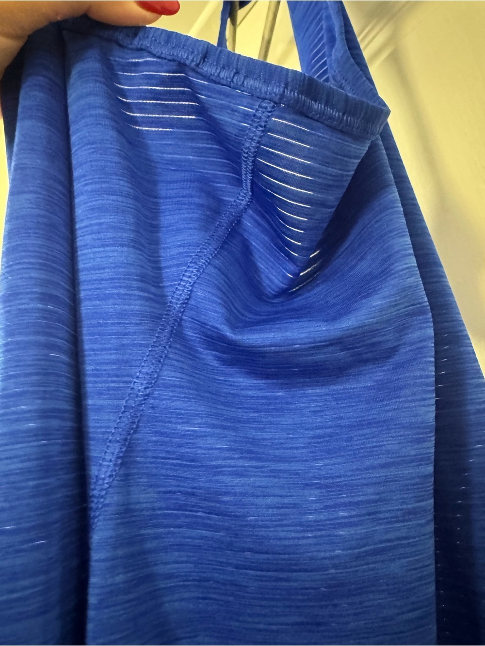 Athleta Electric Blue Racerback Tank - Picture 7 of 11